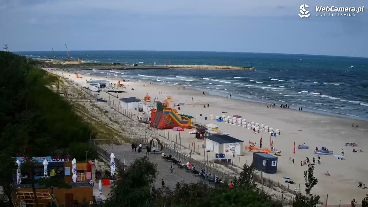 Łeba - widok na plażę - 22 lipiec 2026, 10:38