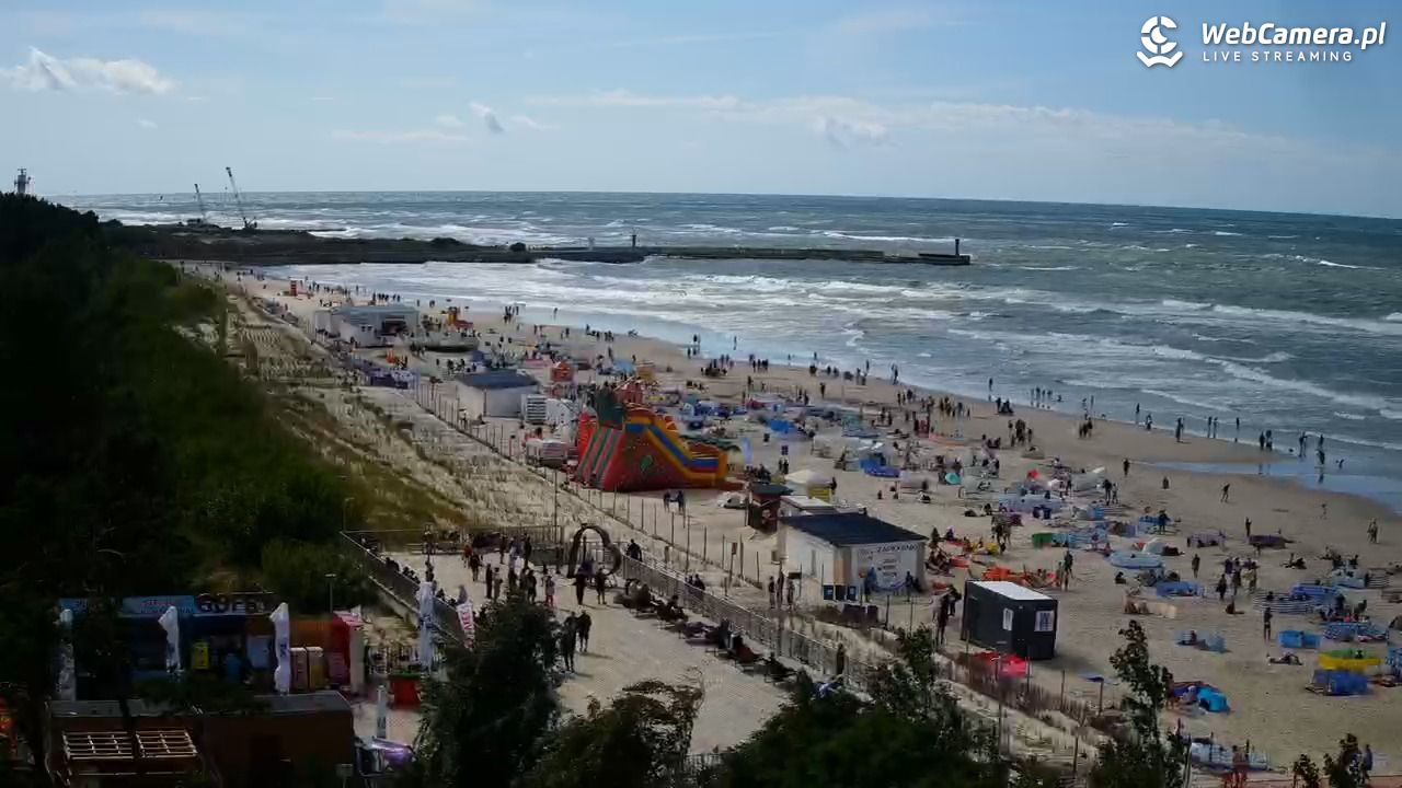 Łeba - widok na plażę - 21 lipiec 2026, 15:52