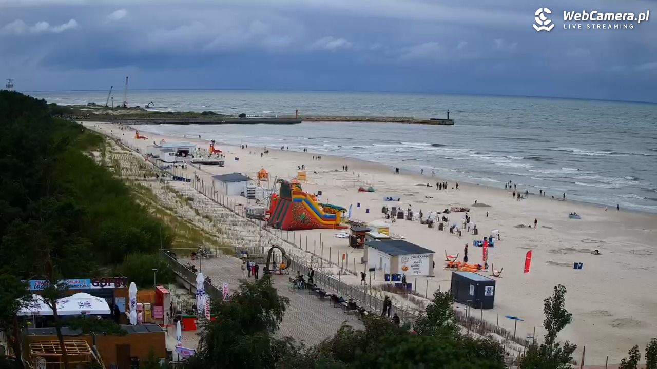 Łeba - widok na plażę - 22 lipiec 2026, 16:39