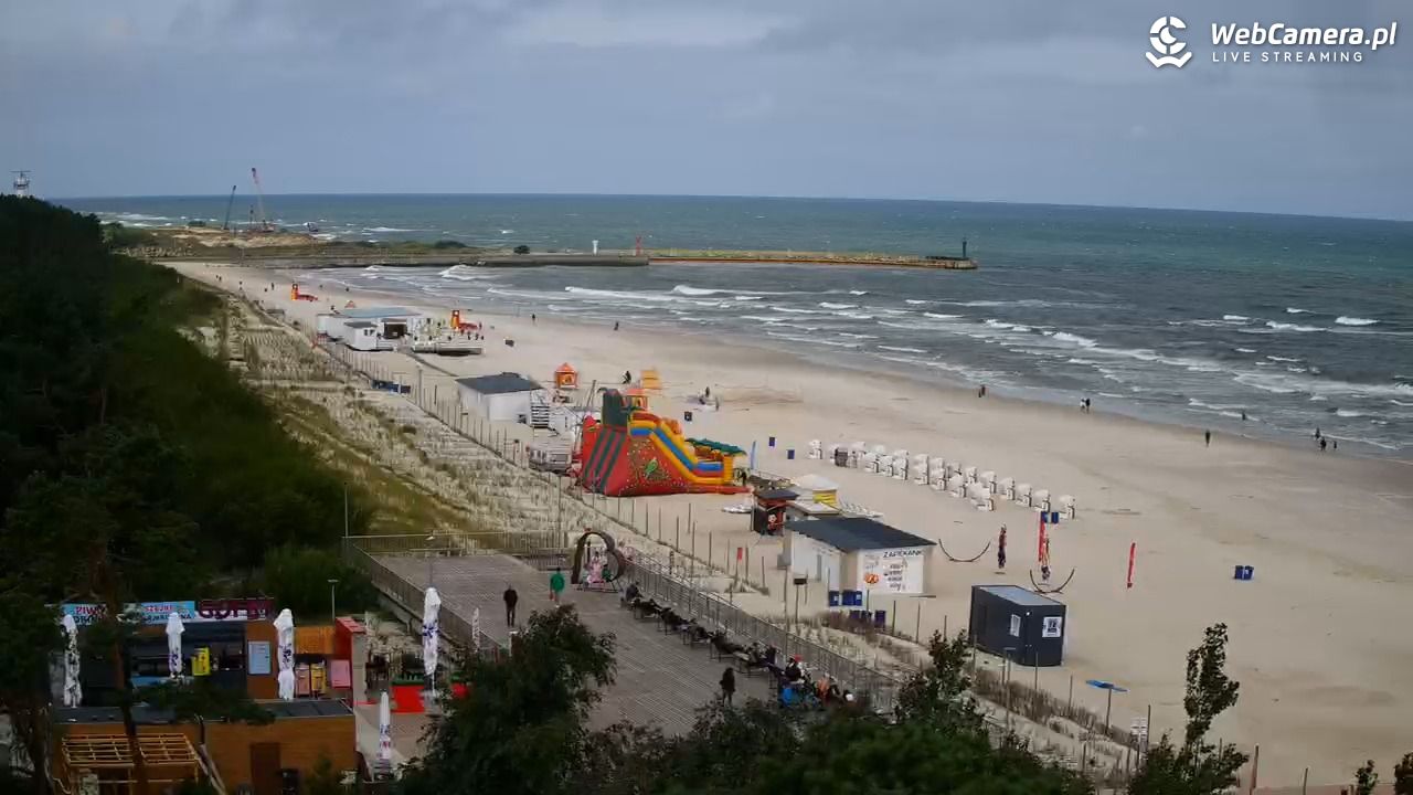 Łeba - widok na plażę - 22 lipiec 2026, 09:49