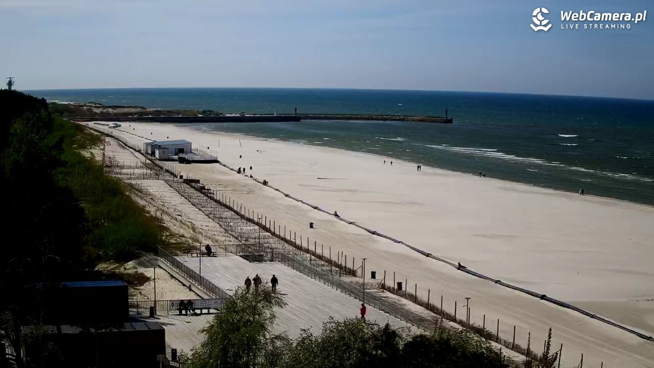 Łeba - widok na plażę - 13 maj 2025, 14:57