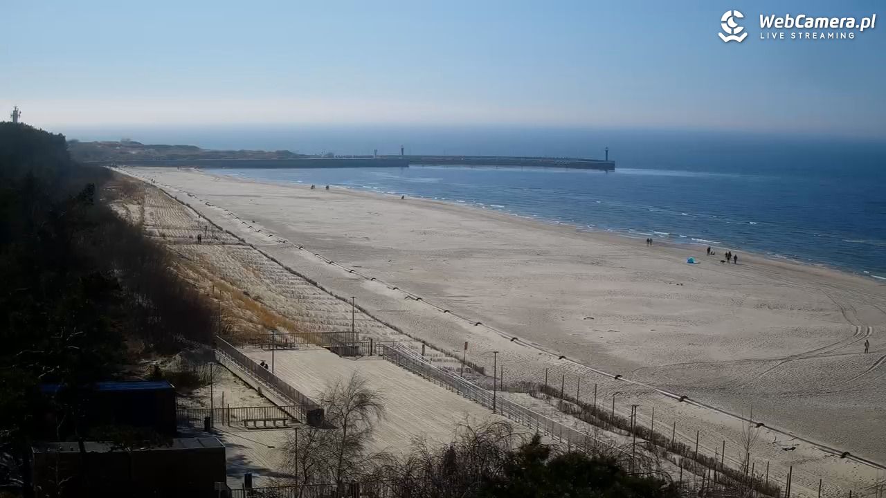 Łeba - widok na plażę - 17 kwiecień 2026, 16:00