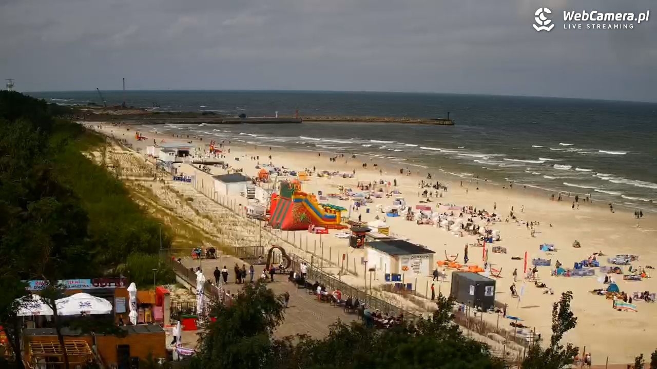 Łeba - widok na plażę - 22 lipiec 2026, 11:32