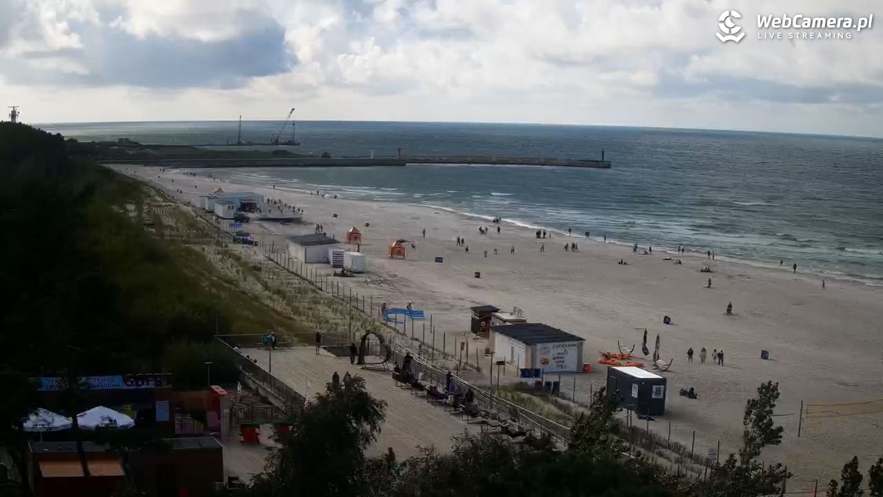 Łeba - widok na plażę - 01 wresień 2026, 16:16