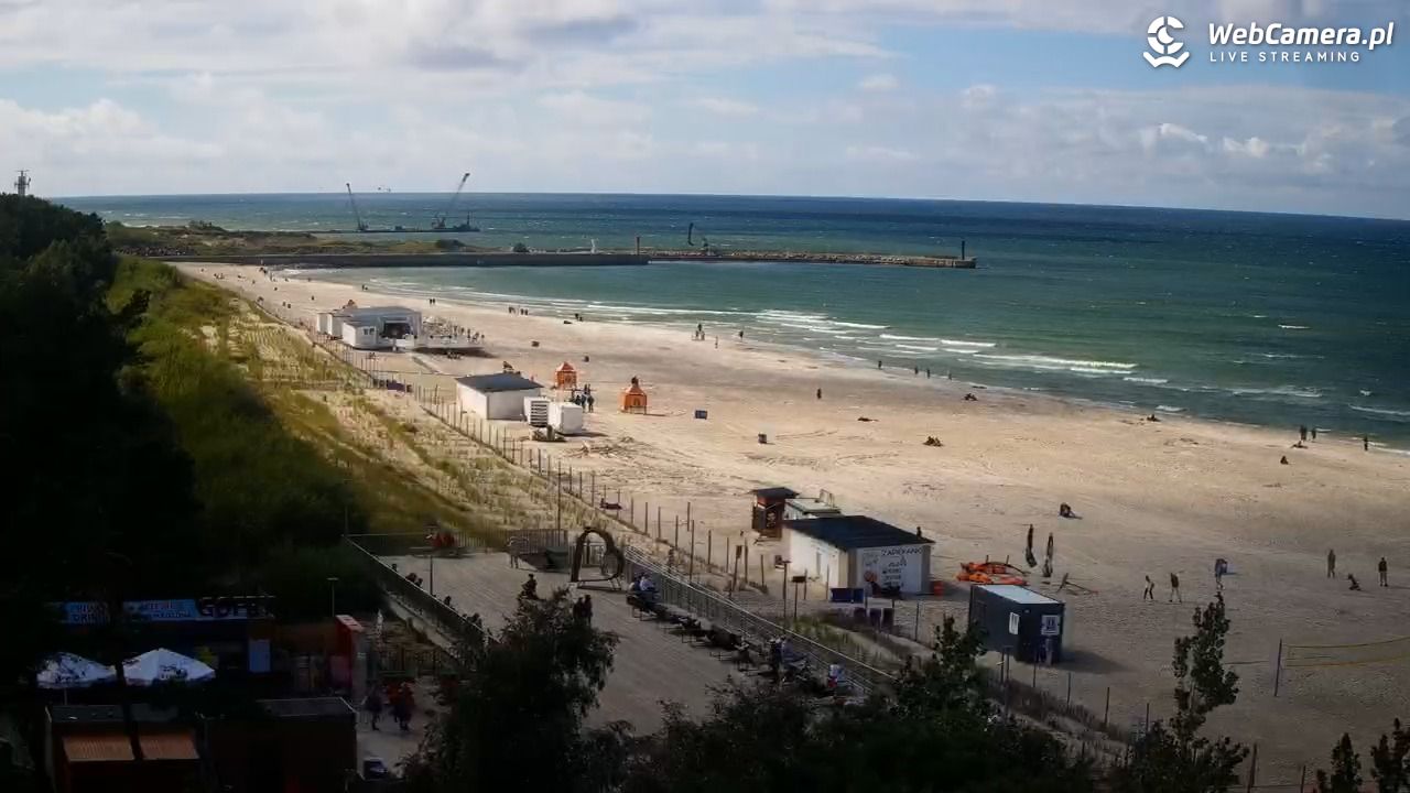 Łeba - widok na plażę - 01 wresień 2026, 15:08
