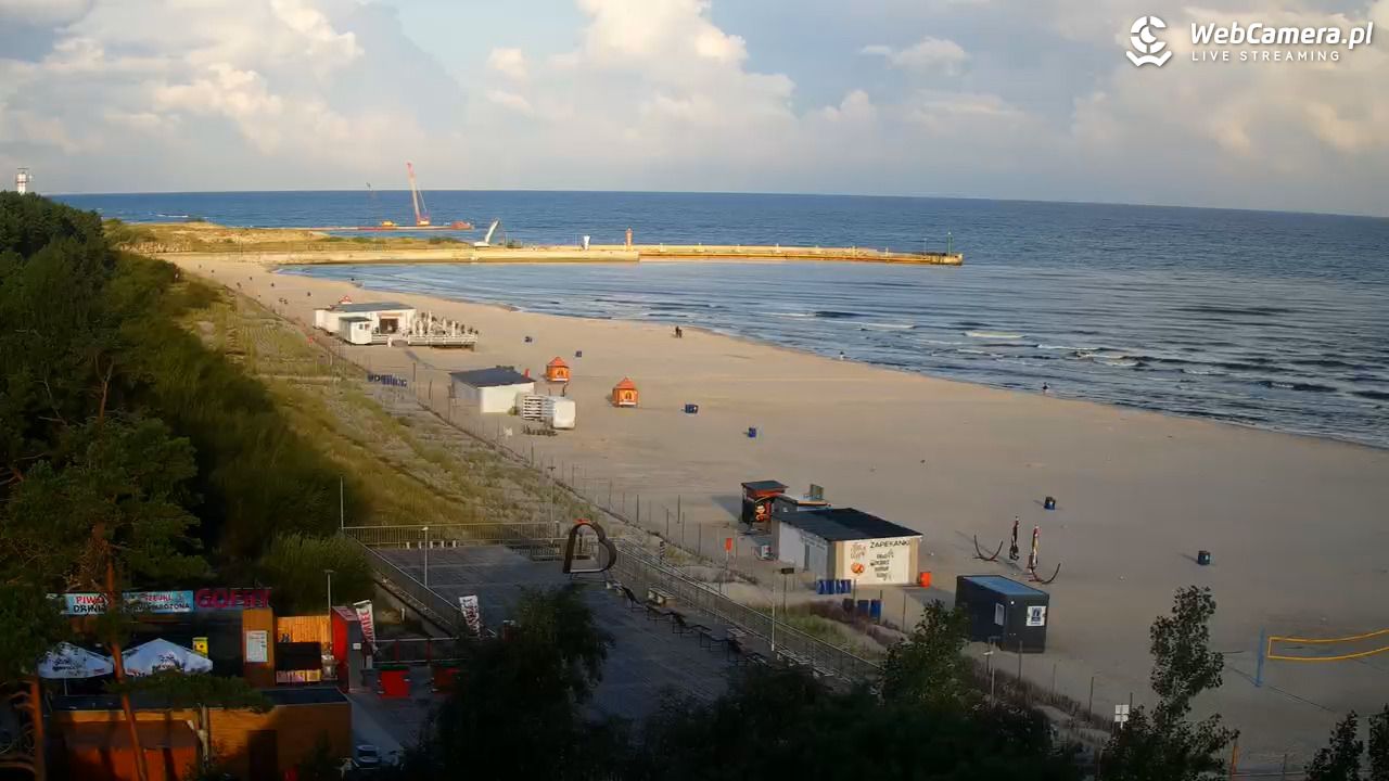 Łeba - widok na plażę - 03 wresień 2026, 07:23