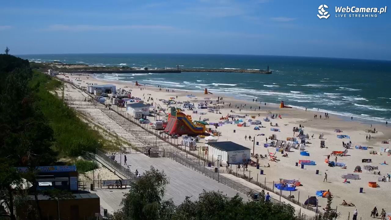 Łeba - widok na plażę - 30 czerwiec 2025, 14:13