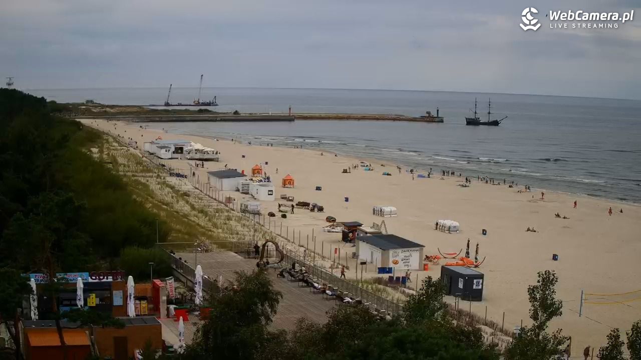 Łeba - widok na plażę - 31 sierpień 2026, 11:14