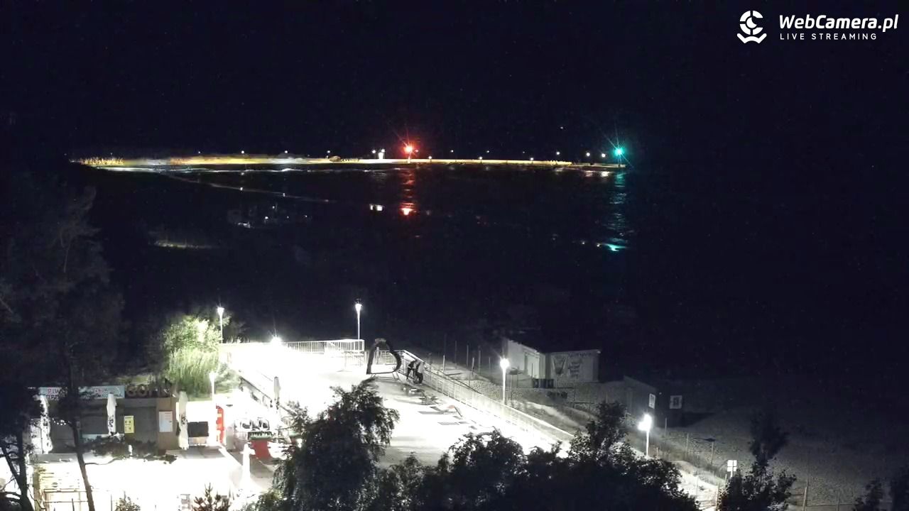 Łeba - widok na plażę - 22 lipiec 2026, 00:33