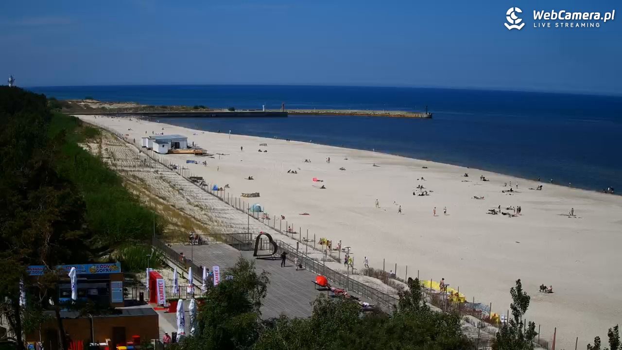 Łeba - widok na plażę - 02 czerwiec 2026, 11:49