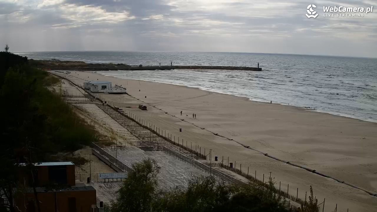 Łeba - widok na plażę - 14 maj 2025, 17:22