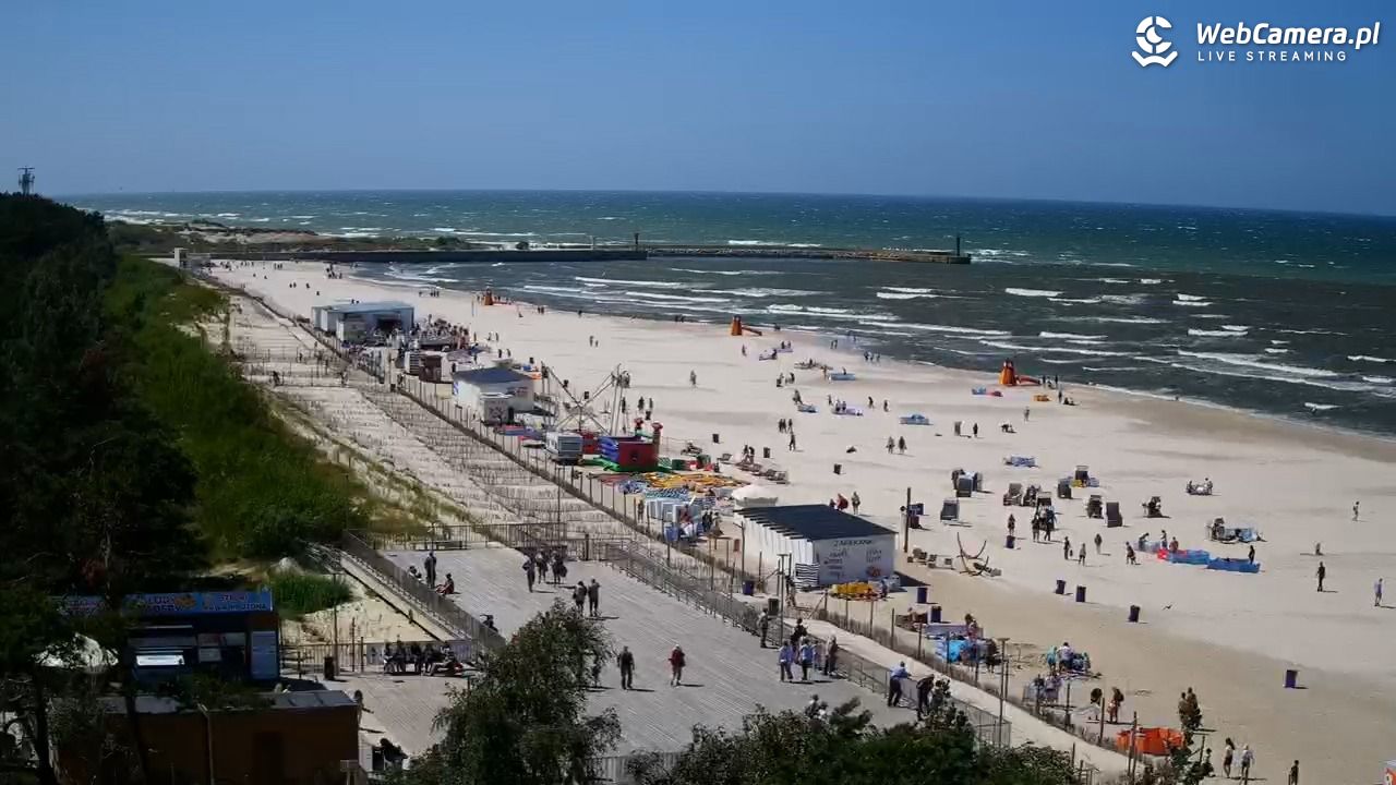 Łeba - widok na plażę - 29 czerwiec 2025, 14:01