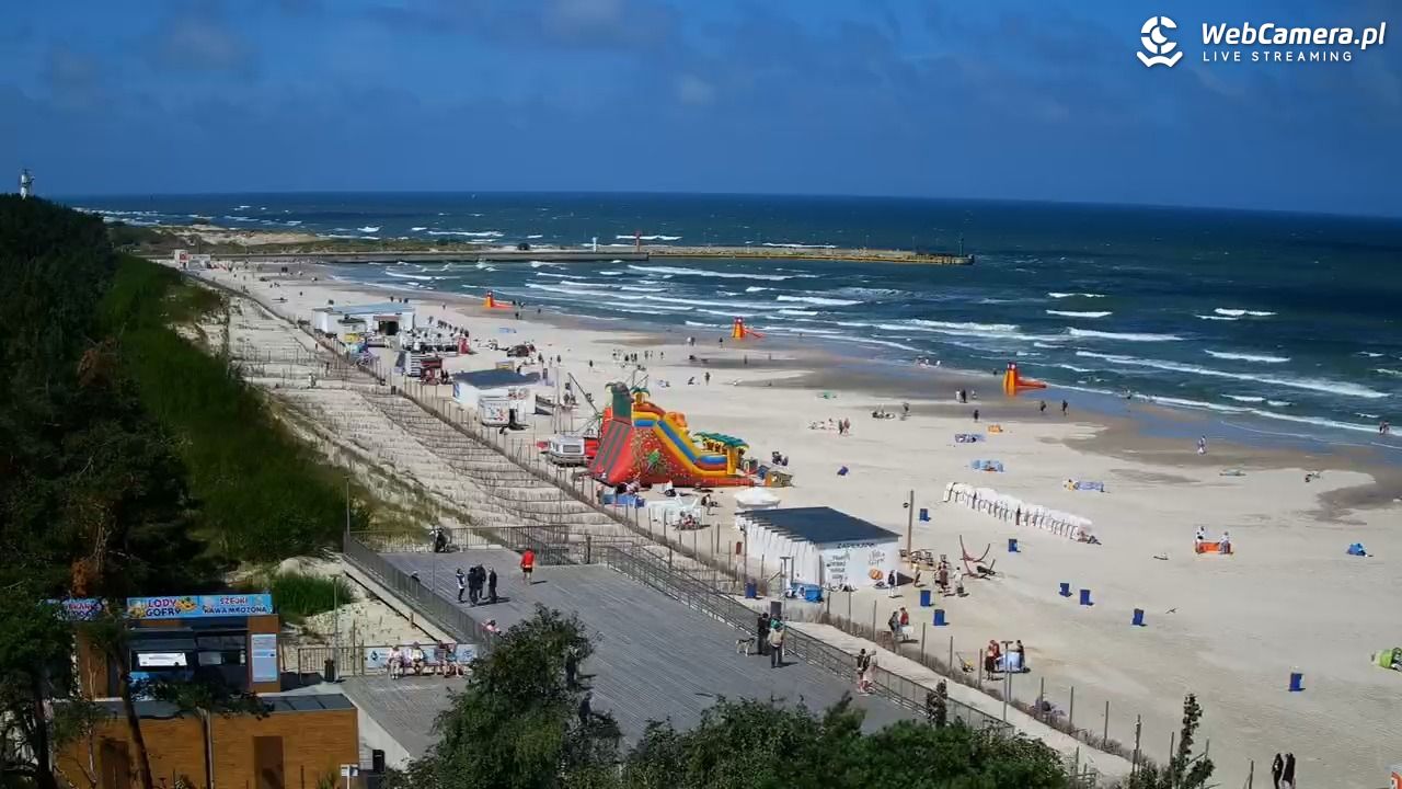 Łeba - widok na plażę - 30 czerwiec 2025, 11:01