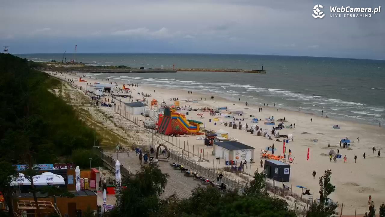Łeba - widok na plażę - 22 lipiec 2026, 15:55