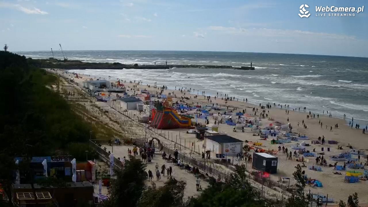 Łeba - widok na plażę - 21 lipiec 2026, 15:46