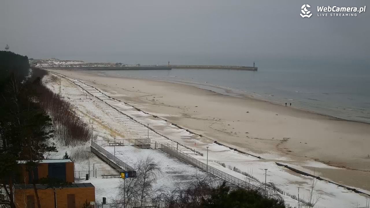 Łeba - widok na plażę - 17 styczeń 2026, 09:58