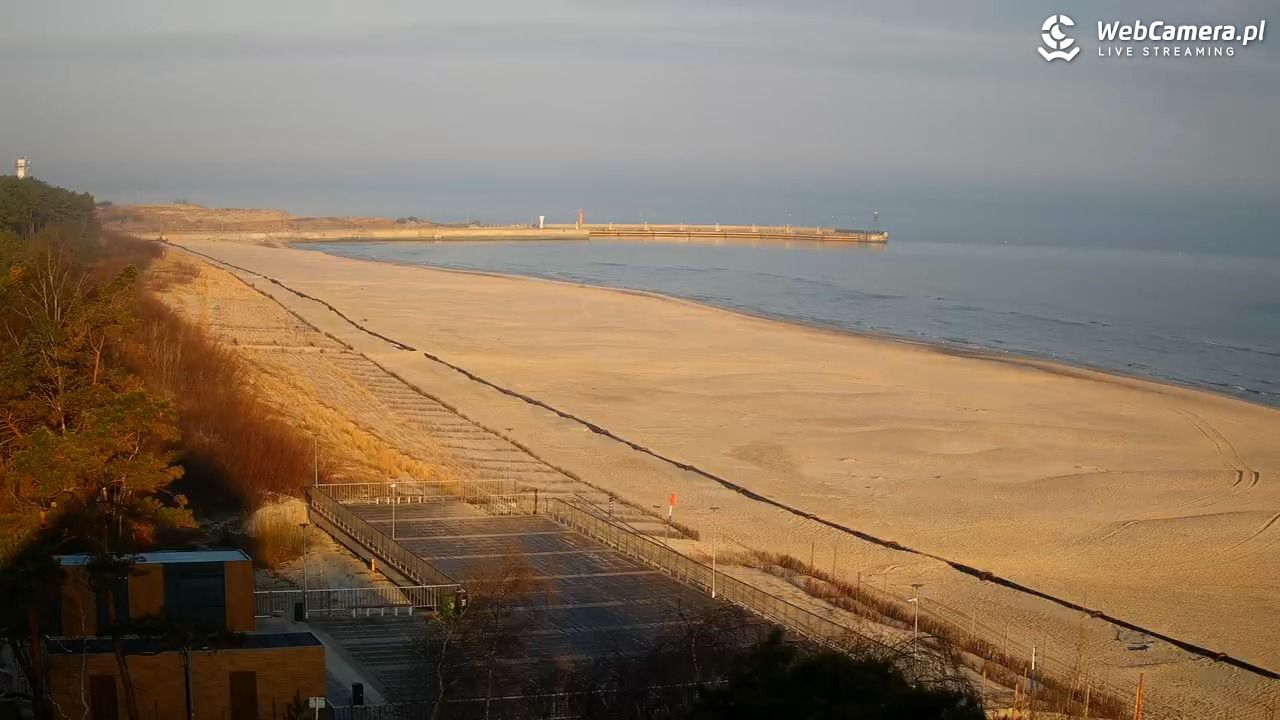 Łeba - widok na plażę - 18 kwiecień 2026, 06:54