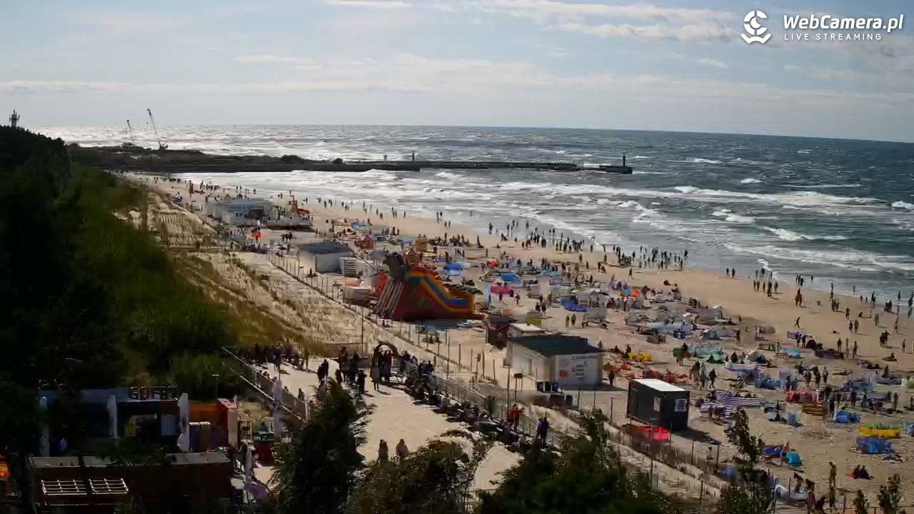 Łeba - widok na plażę - 21 lipiec 2026, 16:41