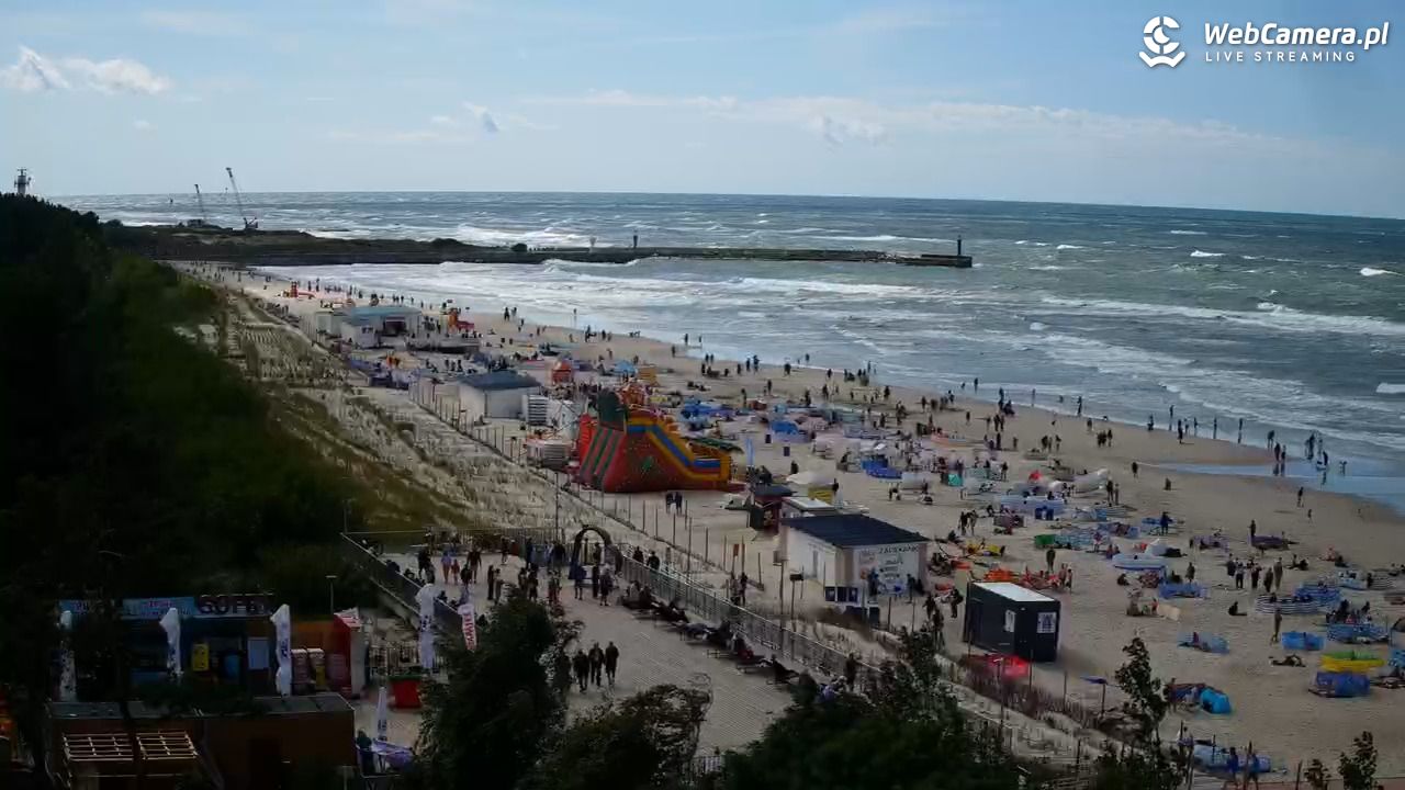 Łeba - widok na plażę - 21 lipiec 2026, 15:52