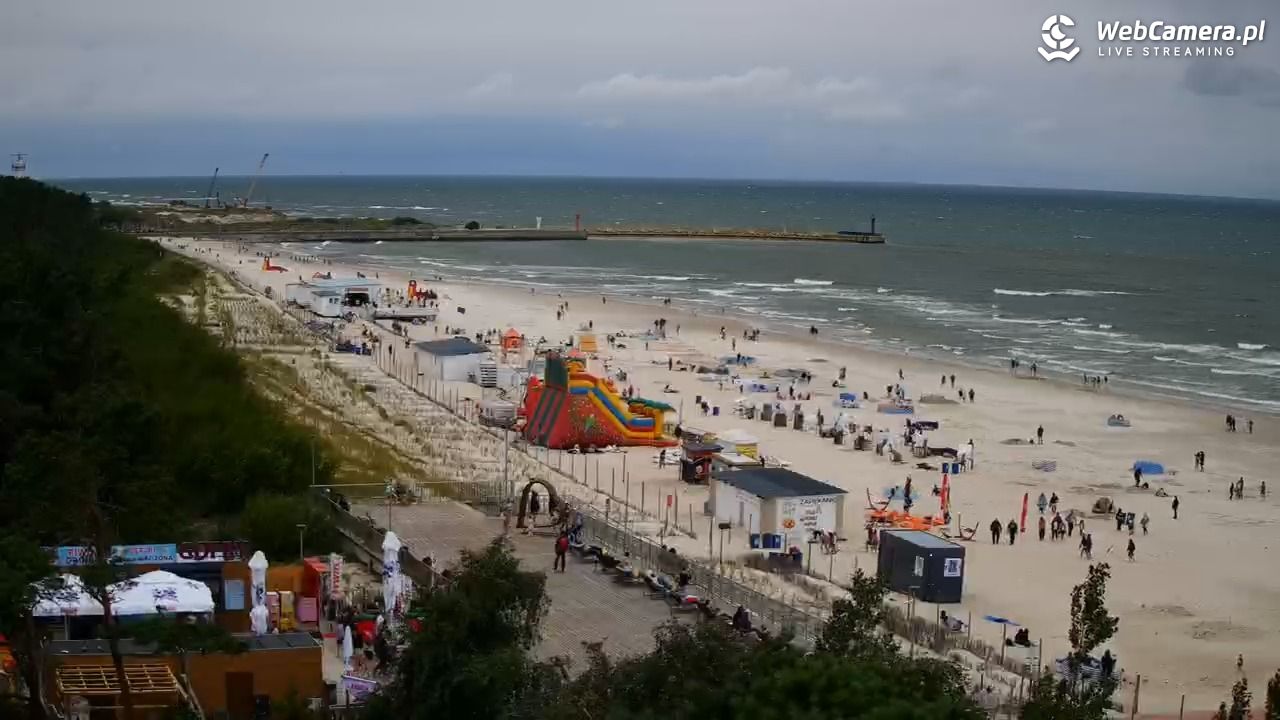Łeba - widok na plażę - 22 lipiec 2026, 16:01