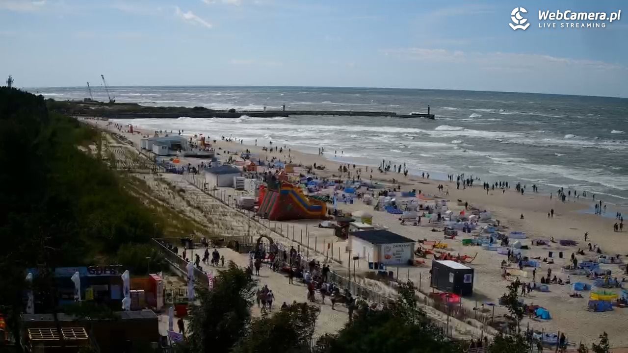 Łeba - widok na plażę - 21 lipiec 2026, 15:43
