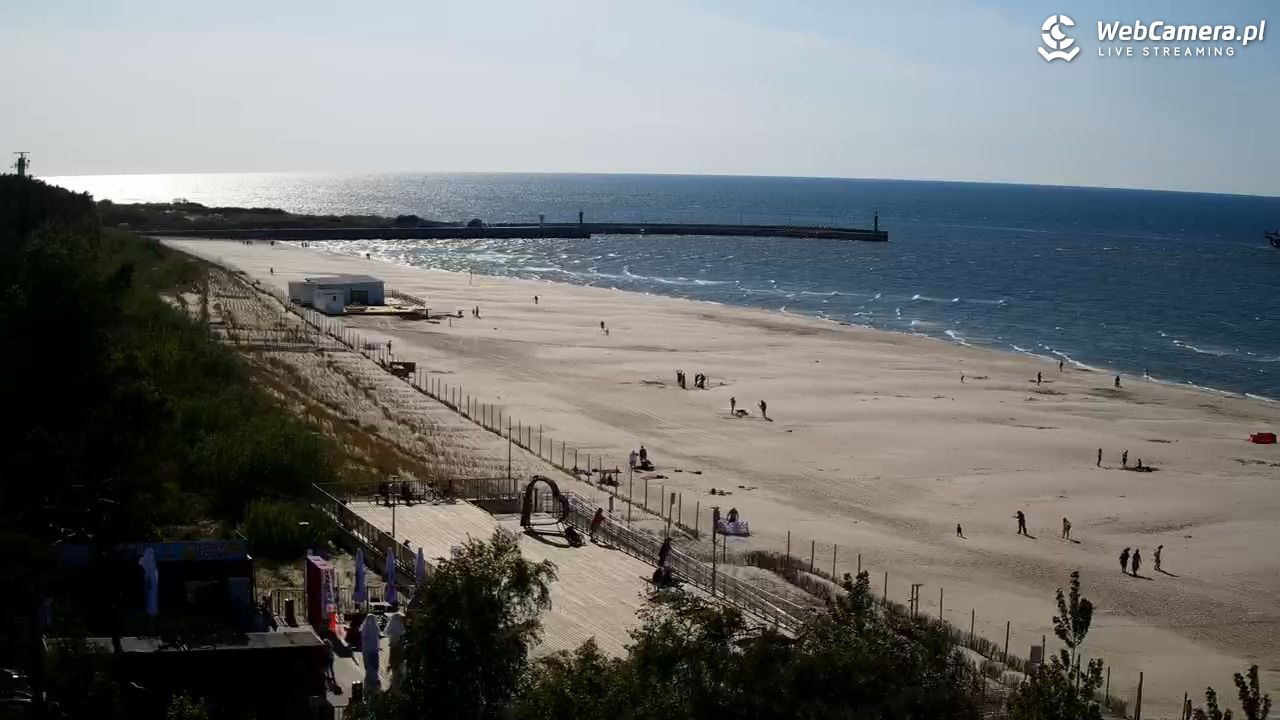 Łeba - widok na plażę - 02 czerwiec 2026, 17:08