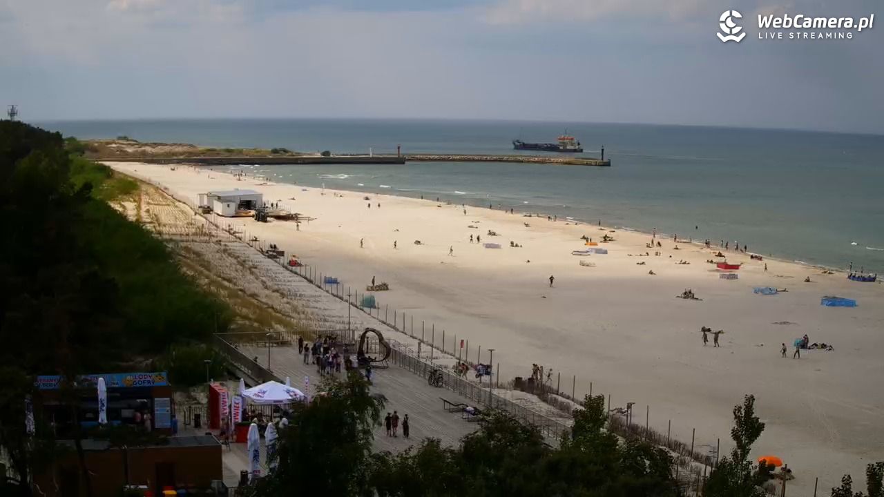 Łeba - widok na plażę - 03 czerwiec 2026, 14:17