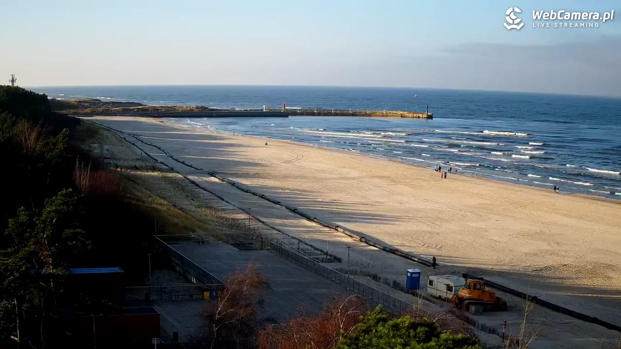 Łeba - widok na plażę - 01 grudzień 2025, 12:31