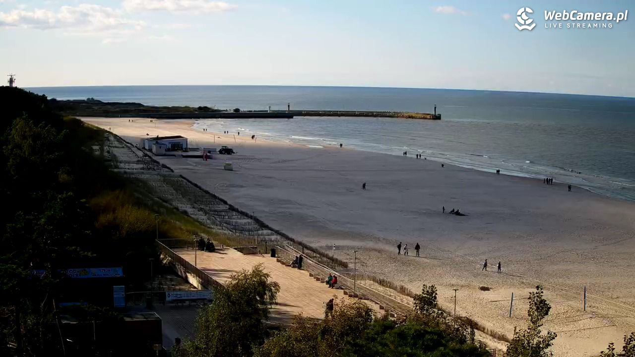 Łeba - widok na plażę - 03 październik 2025, 15:04