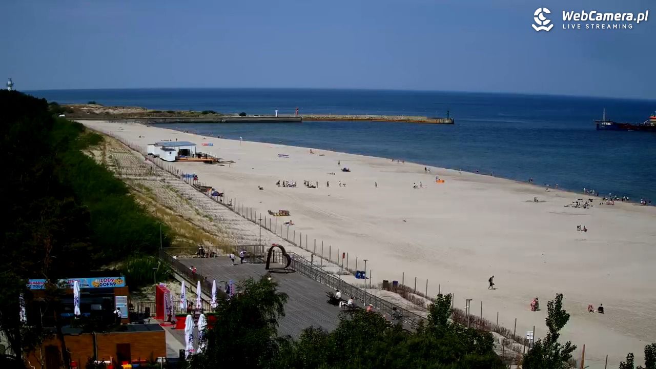 Łeba - widok na plażę - 03 czerwiec 2026, 10:42