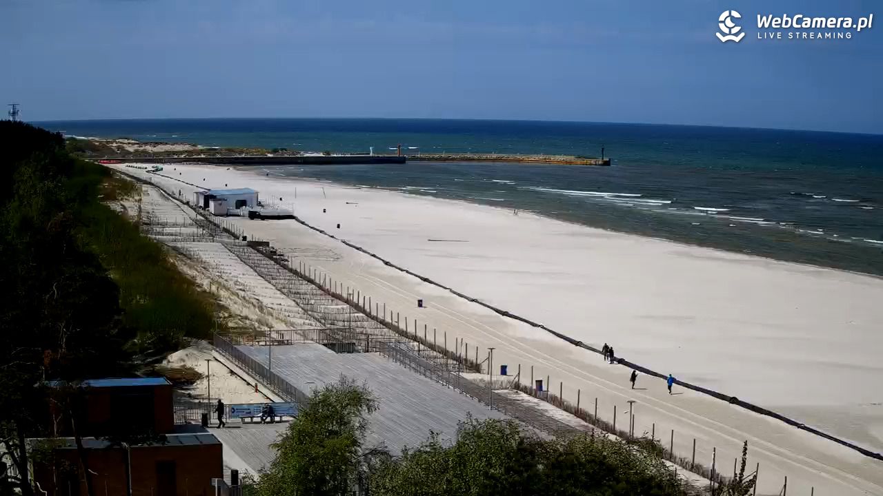 Łeba - widok na plażę - 13 maj 2025, 12:32