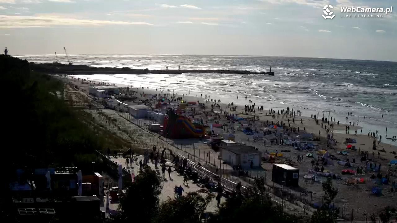 Łeba - widok na plażę - 21 lipiec 2026, 17:59