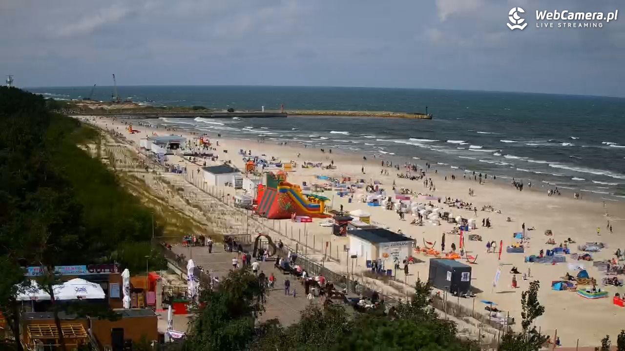 Łeba - widok na plażę - 22 lipiec 2026, 11:44