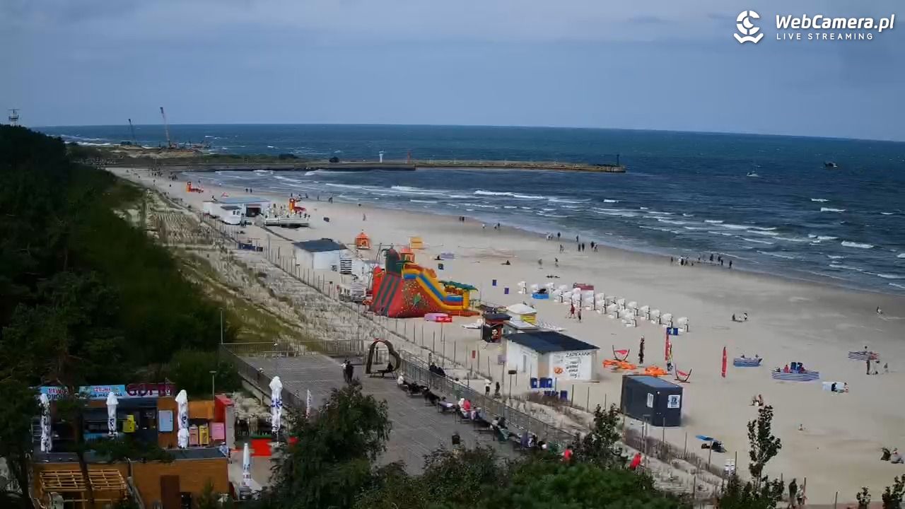 Łeba - widok na plażę - 22 lipiec 2026, 10:37