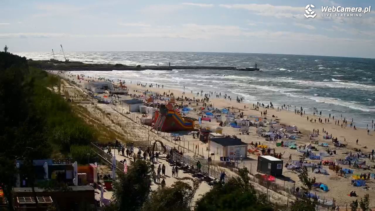 Łeba - widok na plażę - 21 lipiec 2026, 16:39