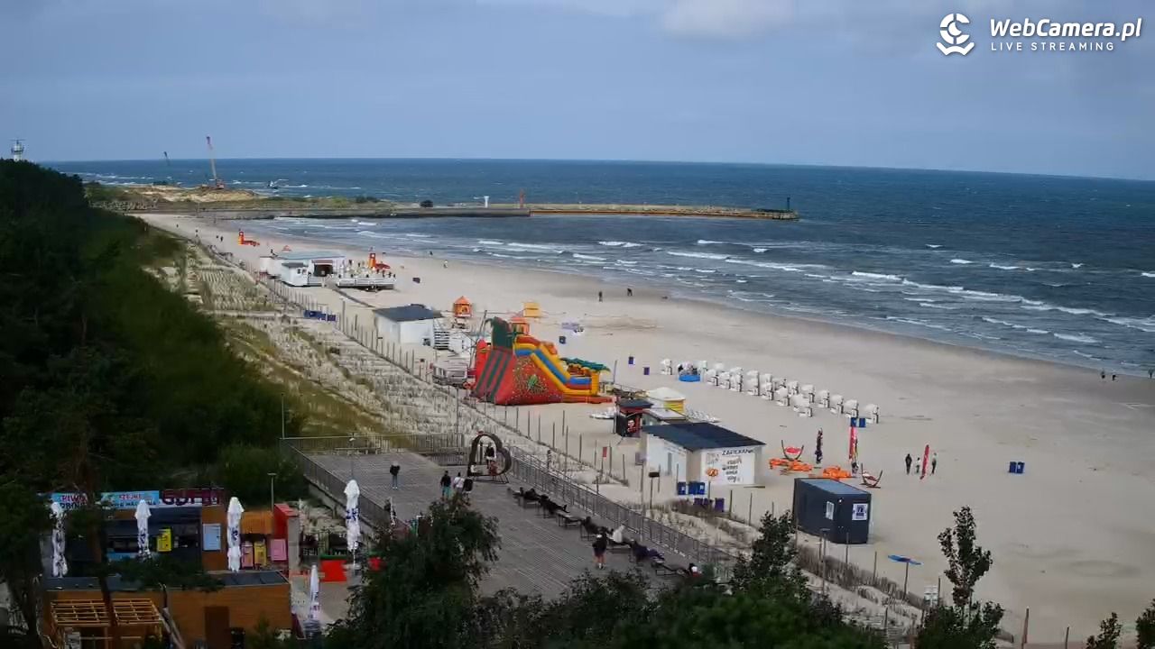 Łeba - widok na plażę - 22 lipiec 2026, 09:57