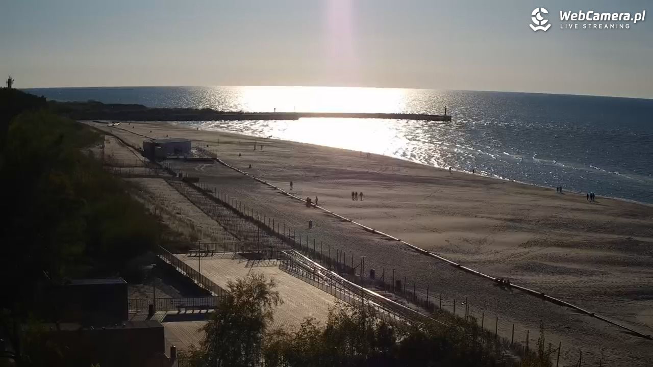 Łeba - widok na plażę - 12 maj 2025, 18:47