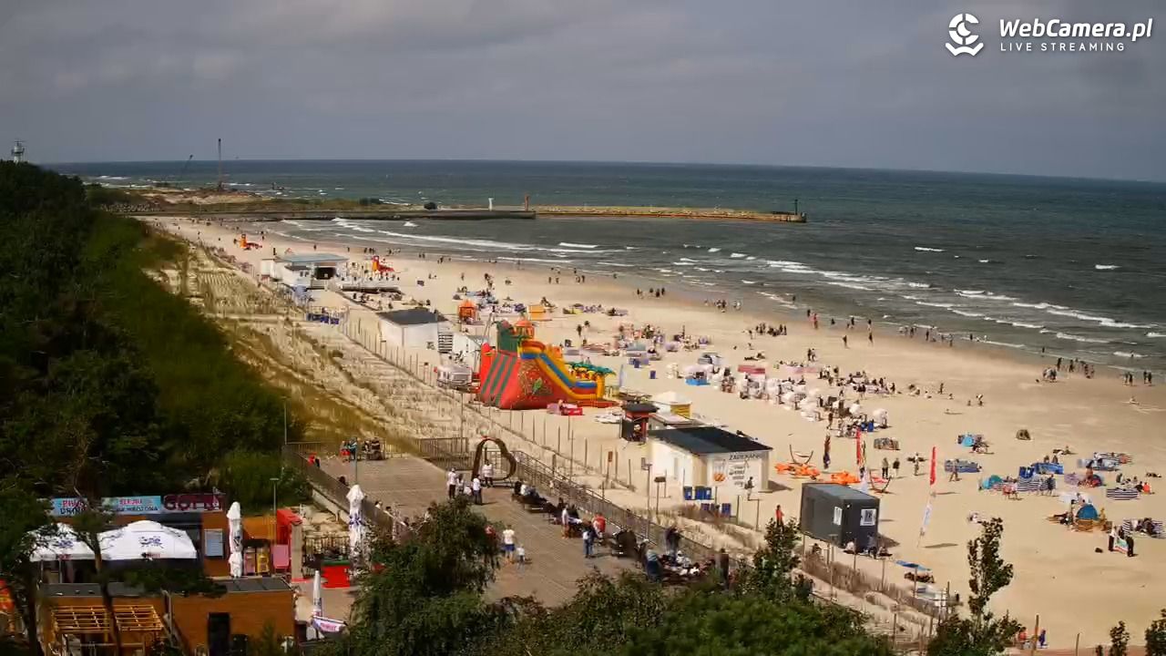 Łeba - widok na plażę - 22 lipiec 2026, 11:29
