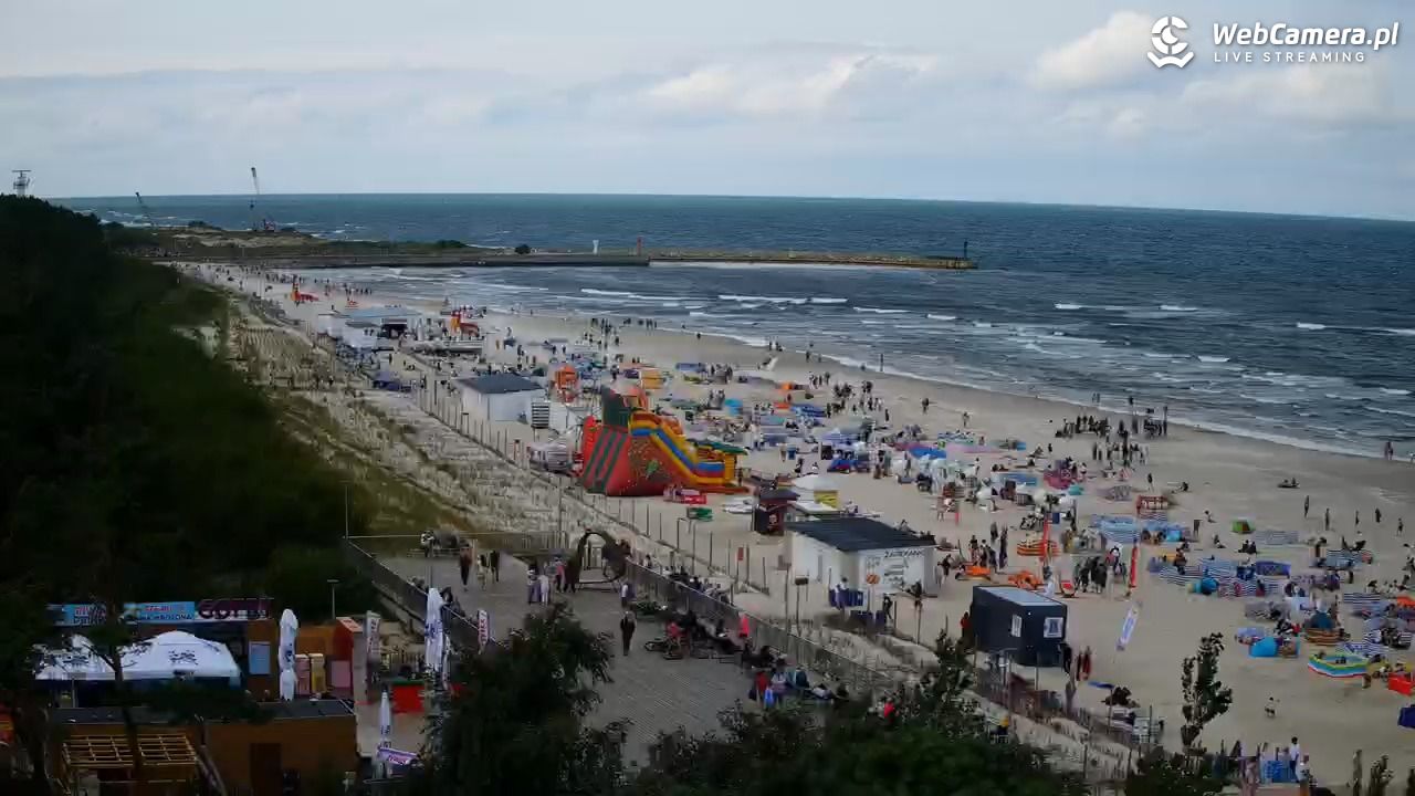 Łeba - widok na plażę - 22 lipiec 2026, 12:28