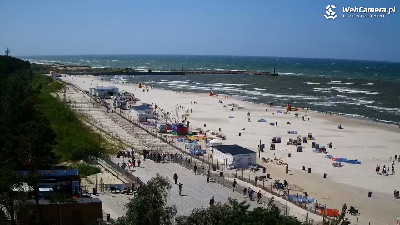 Łeba - widok na plażę - 29 czerwiec 2025, 14:27