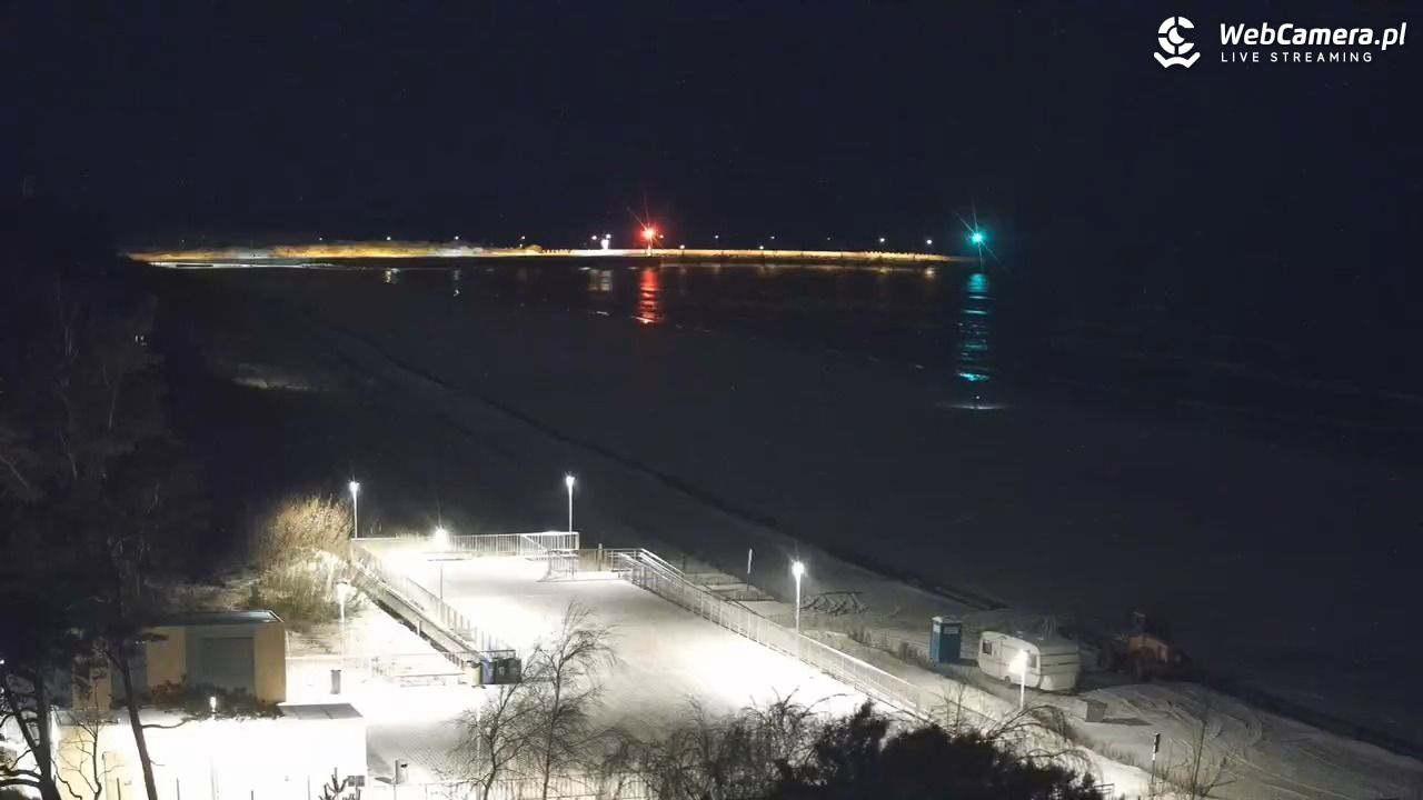 Łeba - widok na plażę - 28 listopad 2025, 16:41