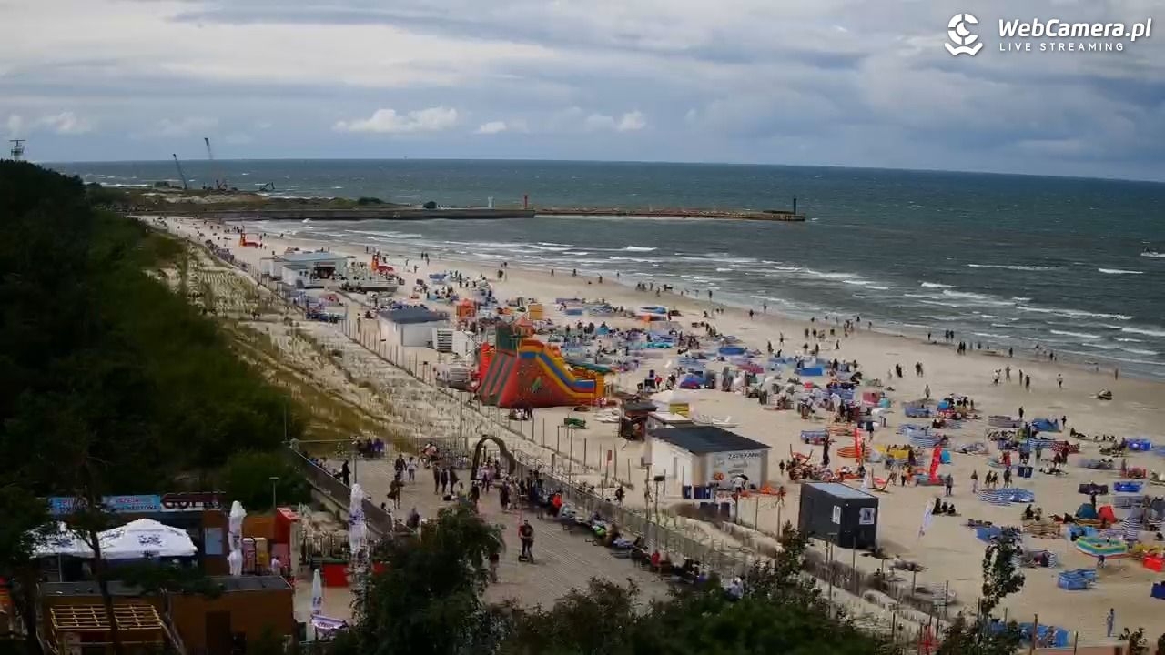 Łeba - widok na plażę - 22 lipiec 2026, 14:14