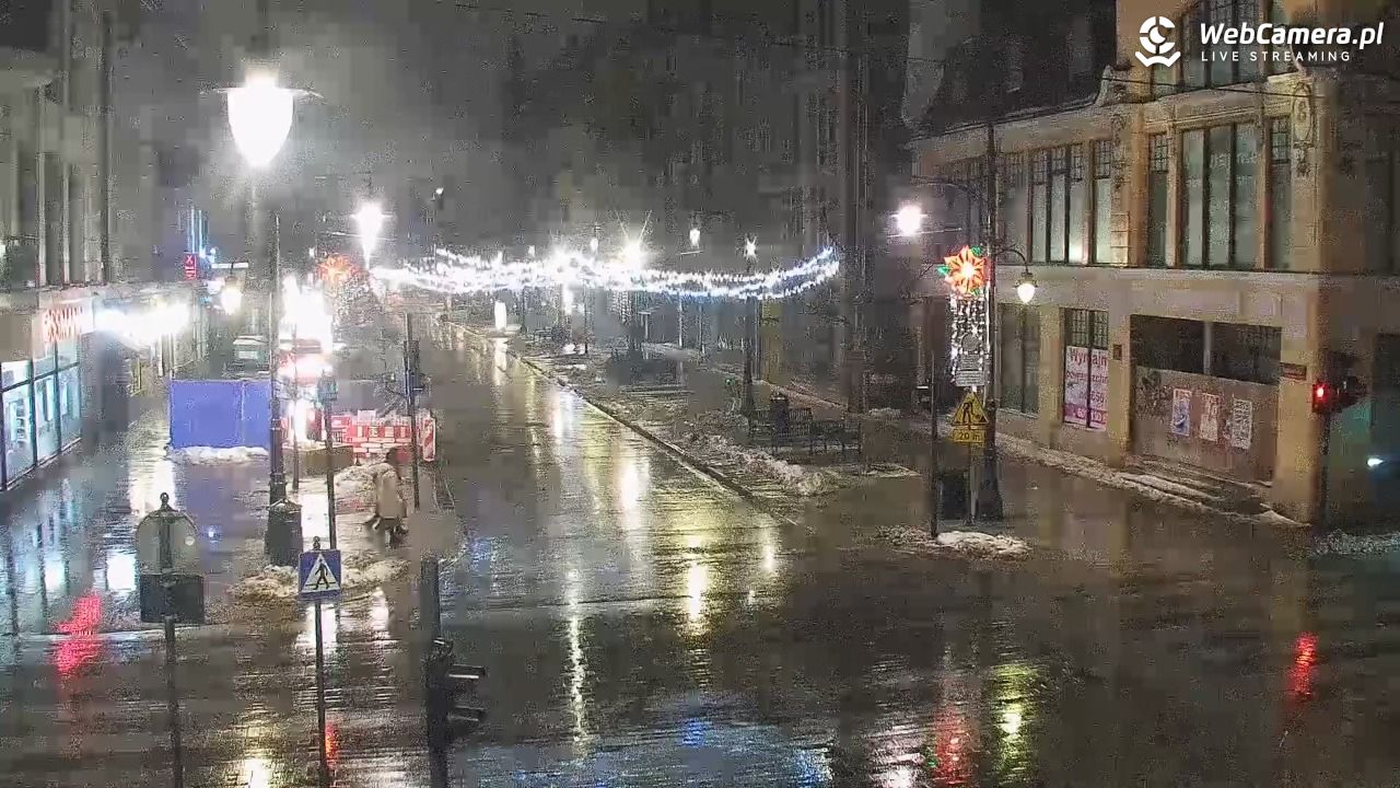 ŁÓDŹ - widok na Ulicę Piotrkowską - 14 styczeń 2026, 18:46