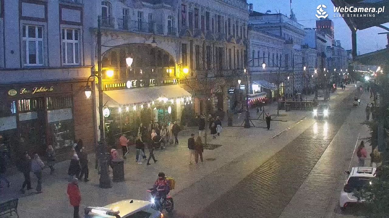 ŁÓDŹ - widok na Ulicę Piotrkowską - 28 luty 2026, 17:41