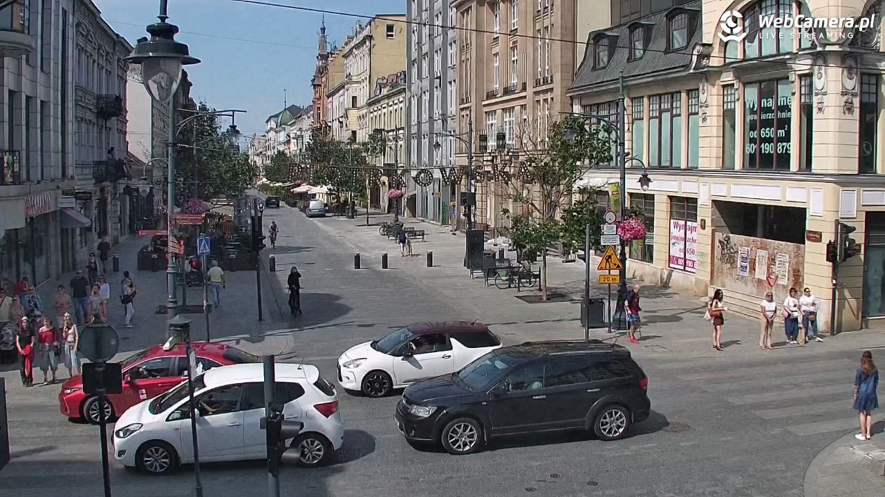 ŁÓDŹ - widok na Ulicę Piotrkowską - 14 lipiec 2026, 15:25