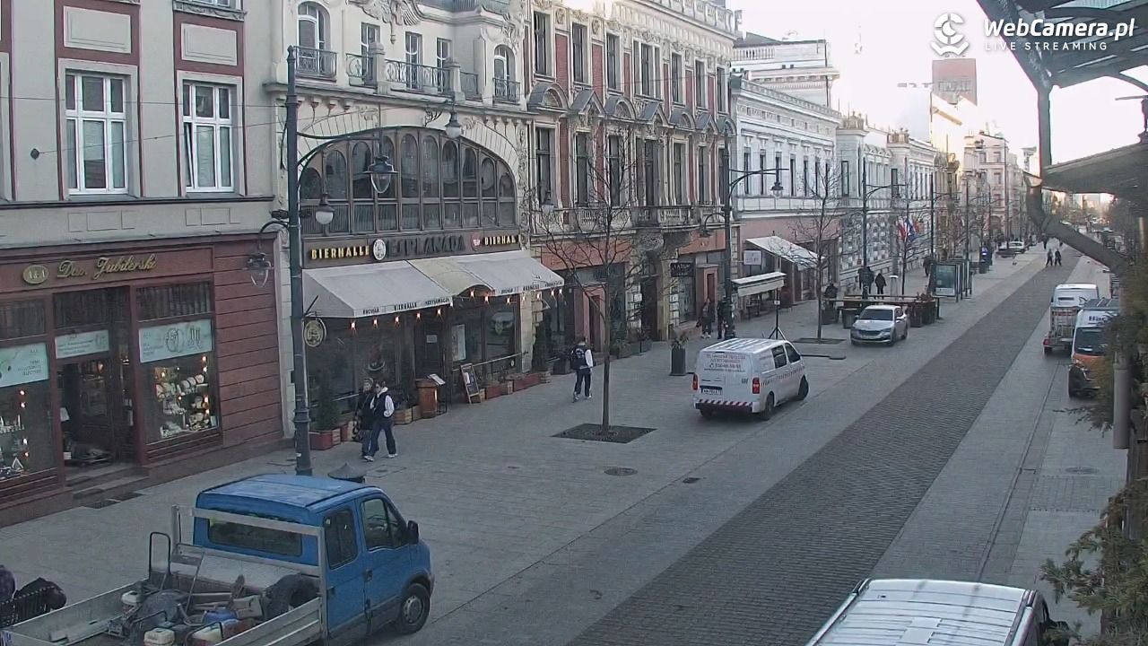 ŁÓDŹ - widok na Ulicę Piotrkowską - 02 marzec 2026, 15:36