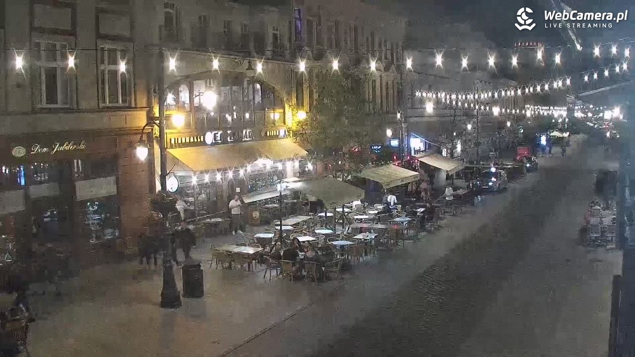 ŁÓDŹ - widok na Ulicę Piotrkowską - 30 maj 2026, 22:14
