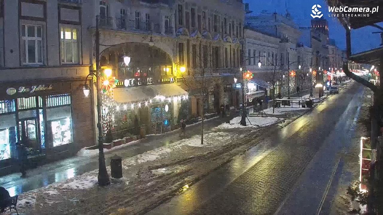 ŁÓDŹ - widok na Ulicę Piotrkowską - 13 styczeń 2026, 16:28