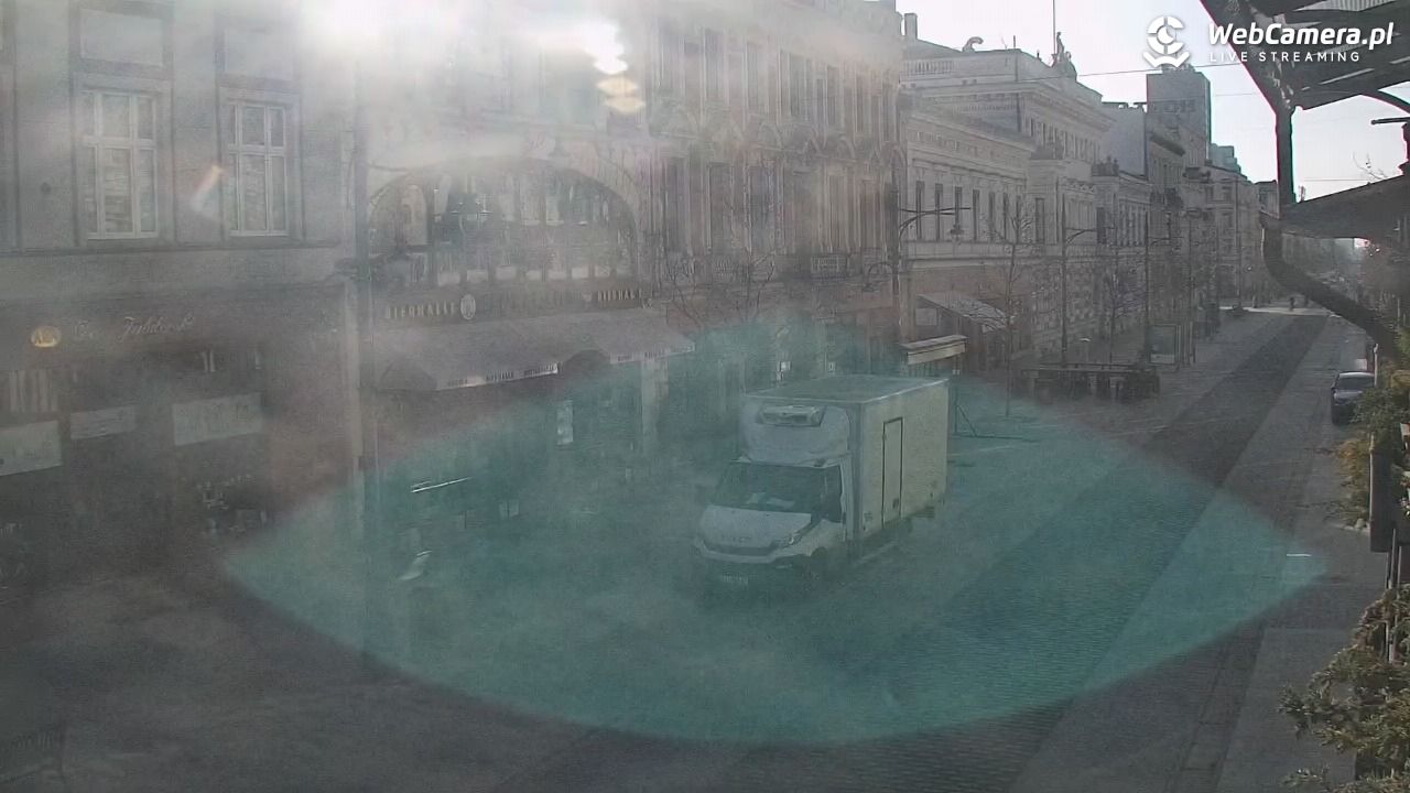 ŁÓDŹ - widok na Ulicę Piotrkowską - 28 luty 2026, 09:18