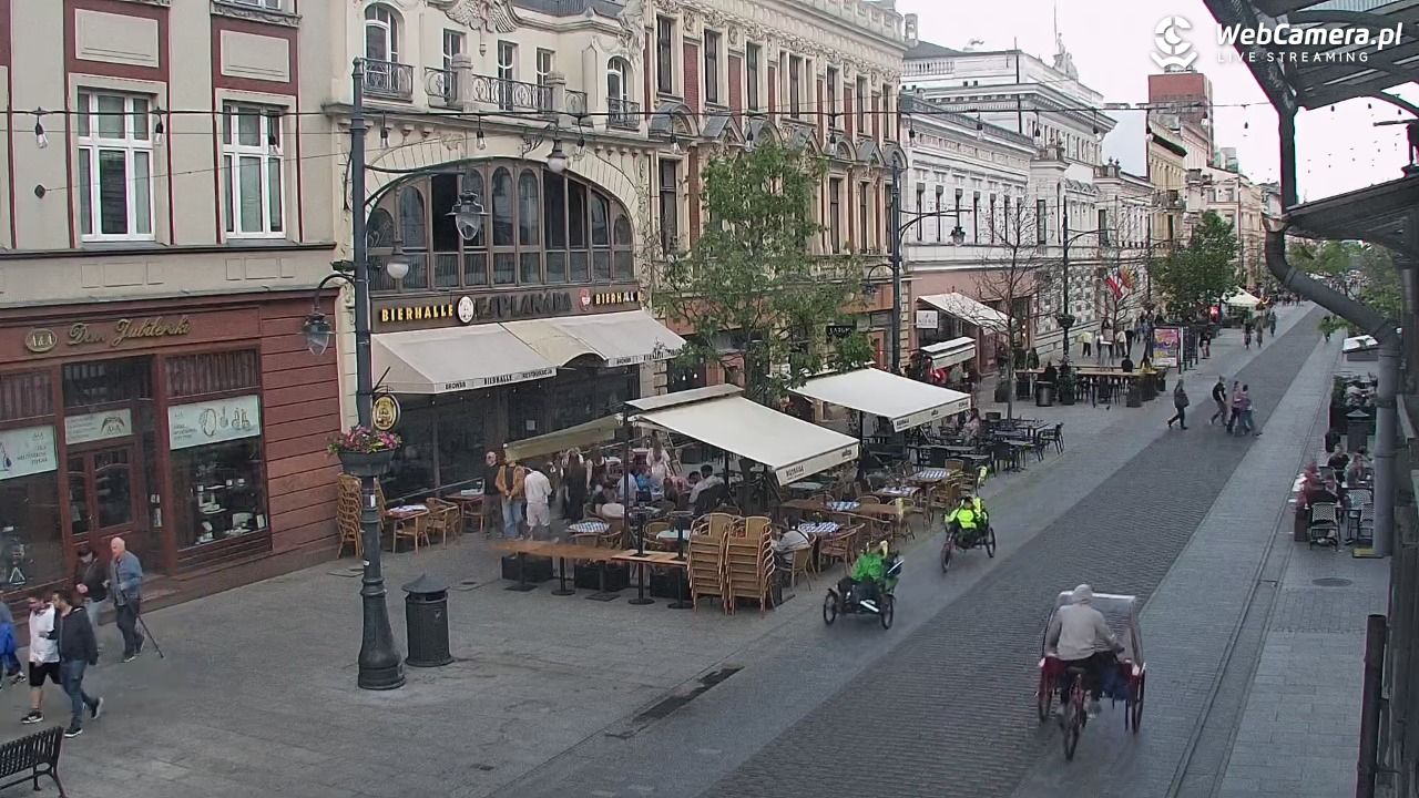 ŁÓDŹ - widok na Ulicę Piotrkowską - 31 maj 2026, 18:47